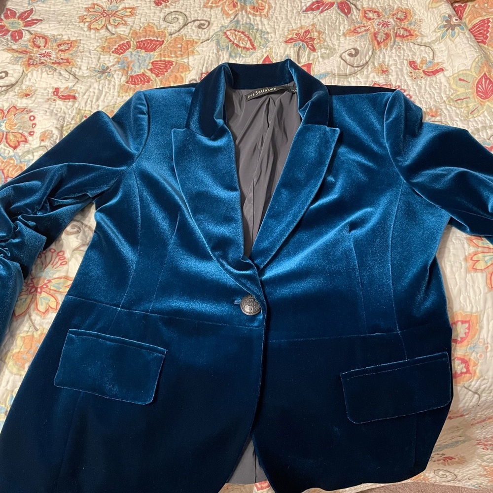 IIris Setlawke velvet blazer